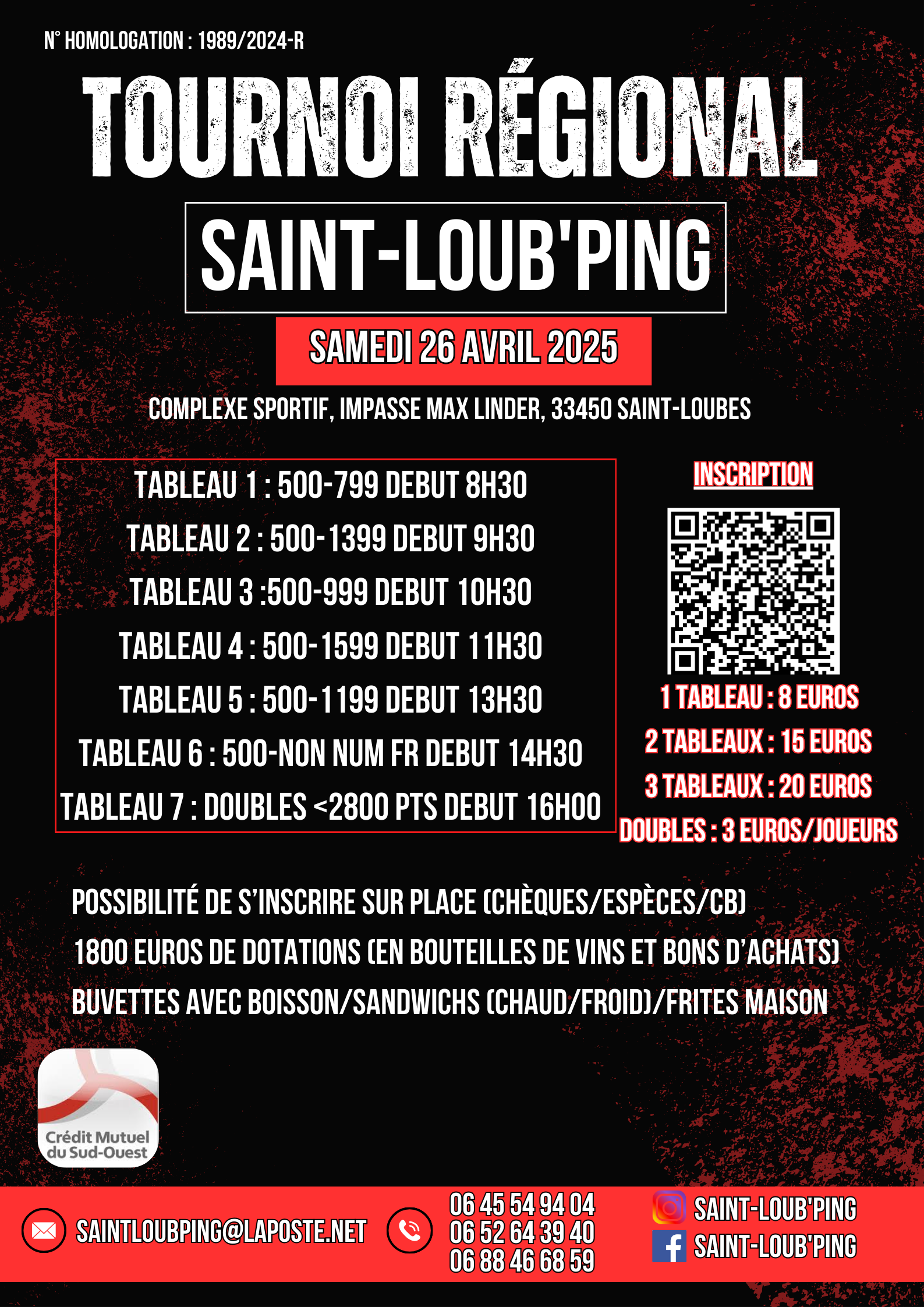 Affiche Tournoi